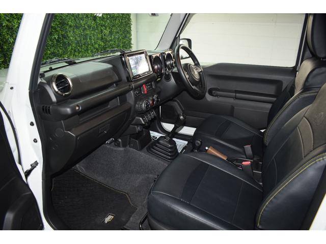 ジムニー ＸＣ　４ＷＤ／本州仕入／５速ＭＴ／ＷＯＲＫ１６インチＡＷ／シートカバー／ＭＴタイヤ／社外８インチナビ／ルーフキャリア／ＬＥＤヘッドライト／バックモニター／ドラレコ／マッドフラップ／リバイバルＢサイドデカール（31枚目）