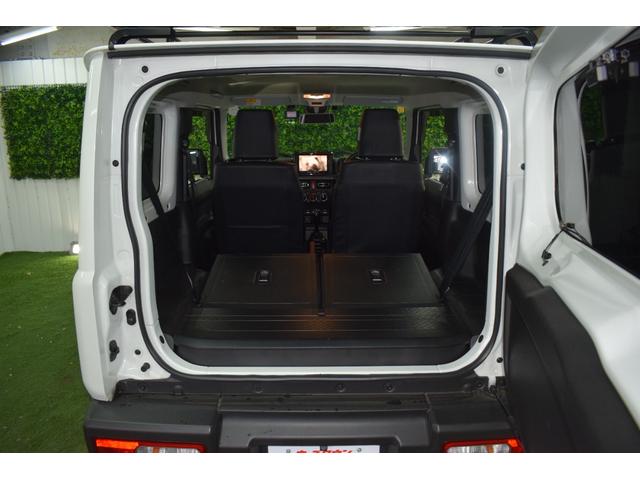 ジムニー ＸＣ　４ＷＤ／本州仕入／５速ＭＴ／ＷＯＲＫ１６インチＡＷ／シートカバー／ＭＴタイヤ／社外８インチナビ／ルーフキャリア／ＬＥＤヘッドライト／バックモニター／ドラレコ／マッドフラップ／リバイバルＢサイドデカール（36枚目）
