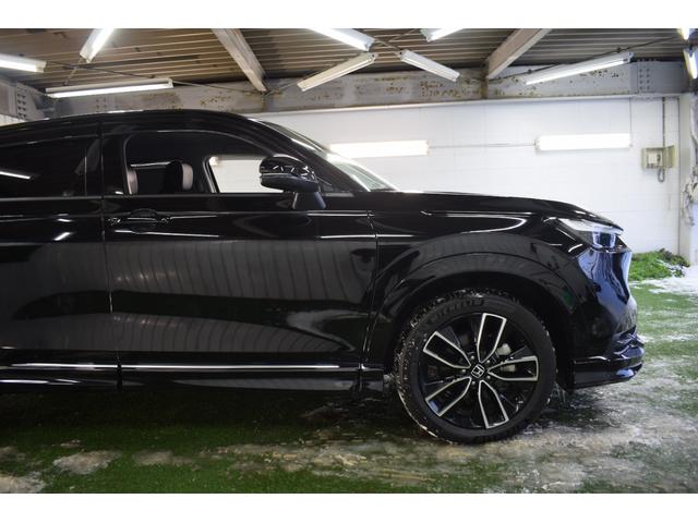 ヴェゼル e:HEV Z 4WD/本州仕入/ワンオーナー/パワーバックドア/純正CarPlay対応ナビ/ハーフレザーシート/電動パーキング/ビルトインETC/LEDヘッドライト/ミラーウィンカー/シートヒーター/ワイヤレス充電(13枚目)