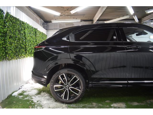 ヴェゼル e:HEV Z 4WD/本州仕入/ワンオーナー/パワーバックドア/純正CarPlay対応ナビ/ハーフレザーシート/電動パーキング/ビルトインETC/LEDヘッドライト/ミラーウィンカー/シートヒーター/ワイヤレス充電(14枚目)