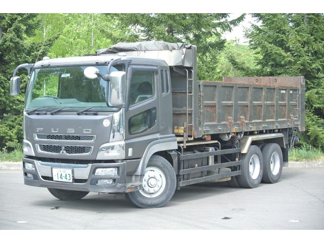 2デフ ロンググダンプ 荷台長6.3m 本州仕入 産廃 排雪(3枚目)