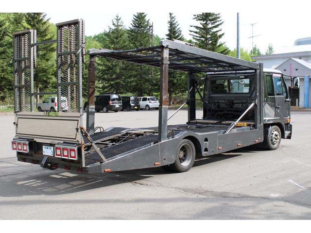 日産 コンドル 花見台ビックｉｉ ２台積み 積載車 キャリアカー 本州仕入れ フルサイズｓｕｖ積載可能 ベッド付キャビン 358 0万円 平成8年 1996年 北海道 中古車 価格 Com