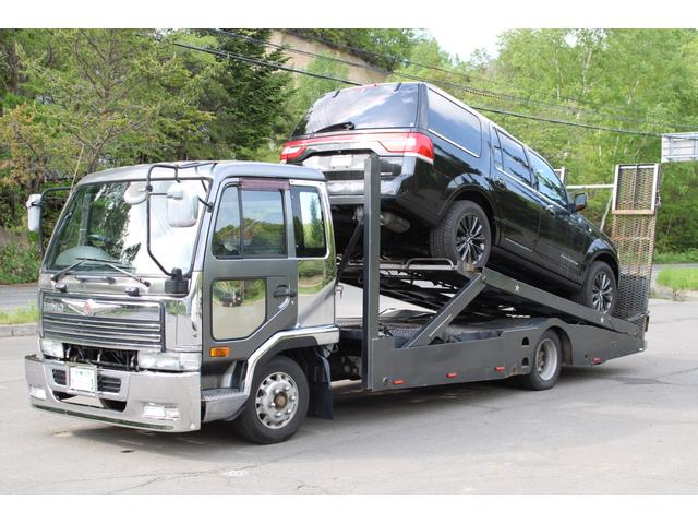 日産 コンドル 花見台ビックｉｉ ２台積み 積載車 キャリアカー 本州仕入れ フルサイズｓｕｖ積載可能 ベッド付キャビン 358 0万円 平成8年 1996年 北海道 中古車 価格 Com