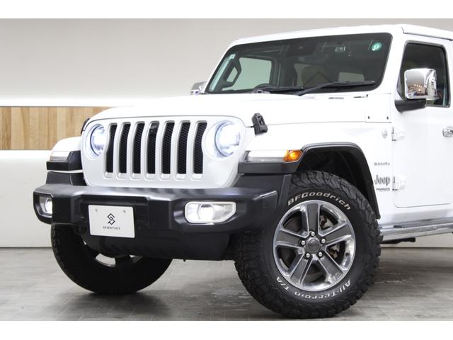 ジープ・ラングラーアンリミテッド サハラ 4WD AppleCarPlay 純正ナビ Bluetooth バックカメラ サイドカメラ フロントカメラ レーダークルーズコントロール ハンドルヒーター シートヒーター LEDライト 厳選本州仕入(2枚目)