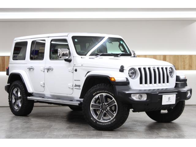 ジープ・ラングラーアンリミテッド サハラ 4WD AppleCarPlay 純正ナビ Bluetooth バックカメラ サイドカメラ フロントカメラ レーダークルーズコントロール ハンドルヒーター シートヒーター LEDライト 厳選本州仕入(4枚目)