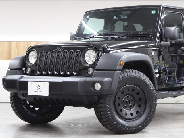 ジープ・ラングラーアンリミテッド スポーツ 4WD JK後期最終モデル オーストラリア製MONSTA 新品タイヤ JEEP純正スチールホイール ストラーダナビ地デジBカメラ Bluetooth ETC(2枚目)