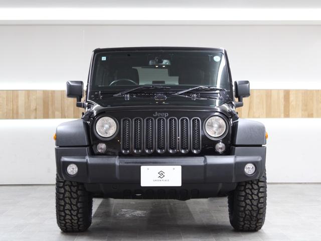 ジープ・ラングラーアンリミテッド スポーツ 4WD JK後期最終モデル オーストラリア製MONSTA 新品タイヤ JEEP純正スチールホイール ストラーダナビ地デジBカメラ Bluetooth ETC(3枚目)