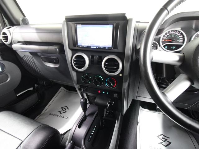 ジープ・ラングラー サハラ　４ＷＤ　３ドアショートボディ　オーストラリア製モンスタ新品タイヤＲＴハイブリッド　カロッツェリアナビ地デジＥＴＣ　ブラックシートカバー　キーレス　脱着式リアシート　車検付即納車可能（18枚目）