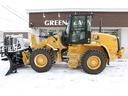 　ＣＡＴ９１０　登録済未使用車　４バルブ配管　Ｖ型マルチプラウ　純正バケット付　デフロック　エアコン　パイロットレバー　ヒーター付エアーサスペンションシート　Ｂｌｕｅｔｏｏｔｈオーディオ　タイヤショベル（19枚目）