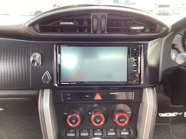 ８６ ＧＴ　バックカメラ　オートライト　フルセグテレビ　ナビ　ＤＶＤ　ＣＤ　Ｂｌｕｅｔｏｏｔｈ　スマートキー　純正エンジンスターター（17枚目）