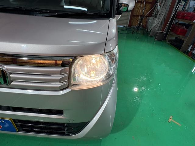 N-BOX G・Lパッケージ 事故歴無 4WD 防錆アンダーコート付 1オーナー ナビ スマートキー プッシュスタート パワースライドドア 横滑り防止(19枚目)