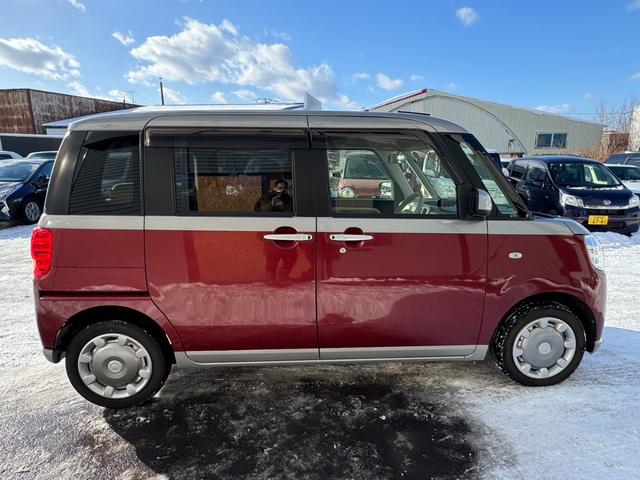 ムーヴキャンバス Xリミテッド SAII 事故歴無 4WD 防錆アンダーコート付 衝突軽減 両側パワースライドドア スマートキー×2 プッシュスタート アイドリングストップ ETC ナビTVバックカメラ Bluetooth 横滑り防止(18枚目)