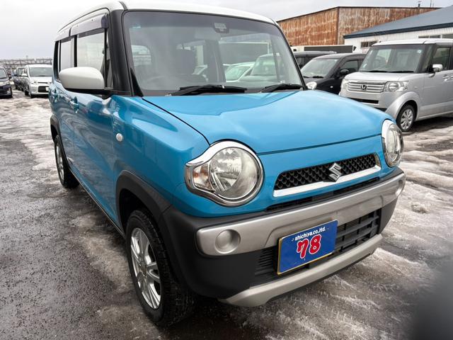 ハスラー Ｇ　事故歴無　４ＷＤ　防錆アンダーコート付　衝突軽減　ナビＴＶ　Ｂｌｕｅｔｏｏｔｈ　横滑り防止　スマートキー２個　プッシュスタート　アイドリングストップ　シートヒーター　ミラーヒーター　エンジンスタータ（9枚目）