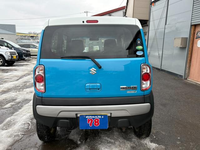 ハスラー Ｇ　事故歴無　４ＷＤ　防錆アンダーコート付　衝突軽減　ナビＴＶ　Ｂｌｕｅｔｏｏｔｈ　横滑り防止　スマートキー２個　プッシュスタート　アイドリングストップ　シートヒーター　ミラーヒーター　エンジンスタータ（16枚目）