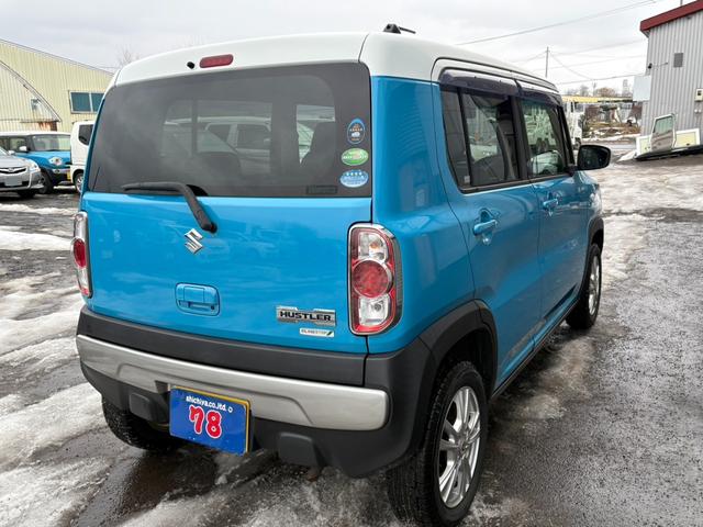ハスラー Ｇ　事故歴無　４ＷＤ　防錆アンダーコート付　衝突軽減　ナビＴＶ　Ｂｌｕｅｔｏｏｔｈ　横滑り防止　スマートキー２個　プッシュスタート　アイドリングストップ　シートヒーター　ミラーヒーター　エンジンスタータ（17枚目）