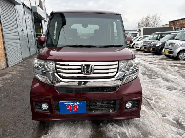 Ｎ－ＢＯＸカスタム Ｇ　ターボＳＳパッケージ　事故歴無　４ＷＤ　防錆アンダーコート付　両側パワースライドドア　ナビＴＶ　バックカメラ　パドルシフト　ＨＩＤ　スマートキー　エンジンスターター　ミラーヒーター　プッシュスタート　よこしべり防止　ＨＩＤ（11枚目）