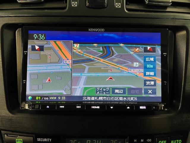 マークＸジオ エアリアル　寒冷地仕様　禁煙車　ケンウッドナビ　Ｂｌｕｅｔｏｏｔｈオーディオ　フルセグ地デジ　ＤＶＤ再生　ＵＳＢ電源　社外１７インチＡＷ　純正１６ＡＷ＋スタッドレスタイヤ付　フロントガラス熱線　横滑り防止装置（40枚目）