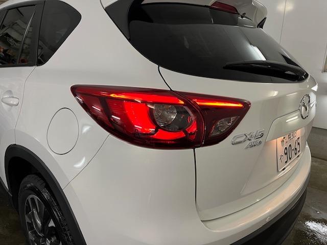 ＣＸ－５ ＸＤ　Ｌパッケージ　本州仕入　禁煙車　ＧＲｅｄｄｙフロントスポイラー　スカイアクティブディーゼルターボ　純正レザーシート　純正１９インチＡＷ　社外１７ＡＷ＋スタッドレスタイヤ付　純正ナビ　地デジ　Ｂｌｕｅｔｏｏｔｈ（15枚目）