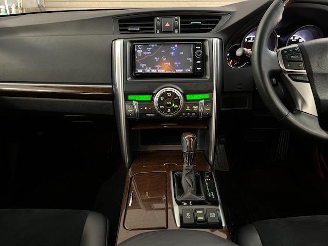 マークＸ プレミアム　Ｆｏｕｒ　本州仕入　寒冷地仕様　禁煙車　純正ハーフレザーシート　純正１６インチＡＷ　純正１６ＡＷ＋スタッドレスタイヤ付　純正ナビ　フルセグ地デジ　ＤＶＤ再生　Ｂｌｕｅｔｏｏｔｈオーディオ　バックカメラ　ＥＴＣ（36枚目）