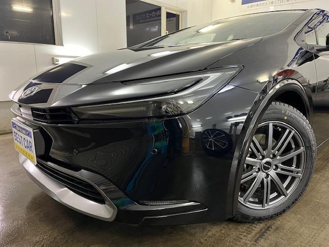 プリウス Ｚ　ワンオーナー　寒冷地仕様　禁煙車　純正１９インチＡＷ　社外１７ＡＷ＋スタッドレスタイヤ付　純正ナビ　フルセグ地デジ　Ｂｌｕｅｔｏｏｔｈ　全方位パノラミックモニター　ドラレコ　純正エンジンスターター（2枚目）