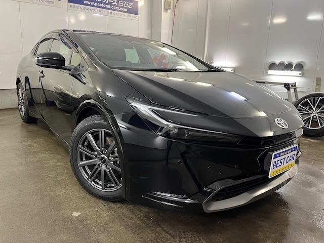 プリウス Ｚ　ワンオーナー　寒冷地仕様　禁煙車　純正１９インチＡＷ　社外１７ＡＷ＋スタッドレスタイヤ付　純正ナビ　フルセグ地デジ　Ｂｌｕｅｔｏｏｔｈ　全方位パノラミックモニター　ドラレコ　純正エンジンスターター（7枚目）