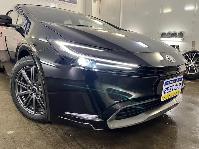 プリウス Ｚ　ワンオーナー　寒冷地仕様　禁煙車　純正１９インチＡＷ　社外１７ＡＷ＋スタッドレスタイヤ付　純正ナビ　フルセグ地デジ　Ｂｌｕｅｔｏｏｔｈ　全方位パノラミックモニター　ドラレコ　純正エンジンスターター（10枚目）