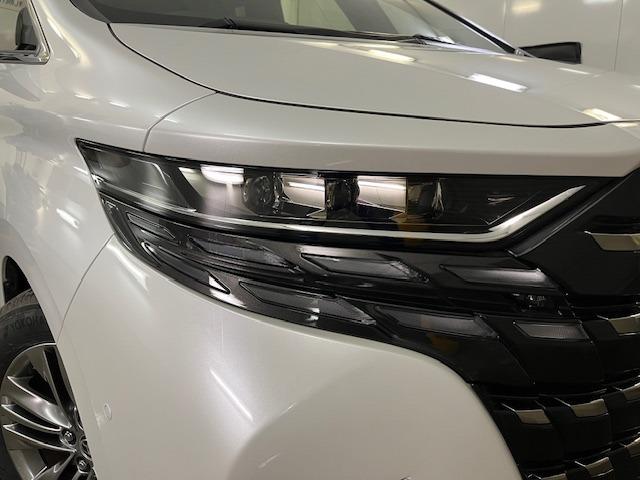 アルファード Z 本州仕入ワンオーナー 寒冷地仕様 左右独立ムーンルーフ デジタルインナーミラー 両側パワースライドドア パワーバックドア 純正ブラックレザーシート 純正18インチAW 新品TOYO製スタッドレスタイヤ(9枚目)