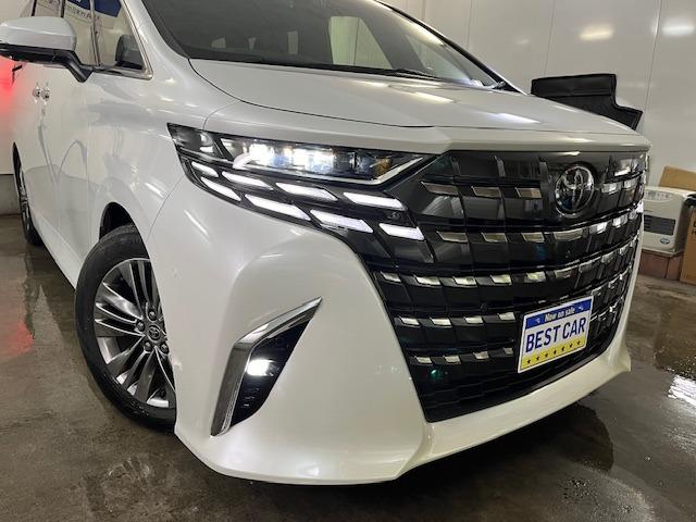 アルファード Z 本州仕入ワンオーナー 寒冷地仕様 左右独立ムーンルーフ デジタルインナーミラー 両側パワースライドドア パワーバックドア 純正ブラックレザーシート 純正18インチAW 新品TOYO製スタッドレスタイヤ(10枚目)