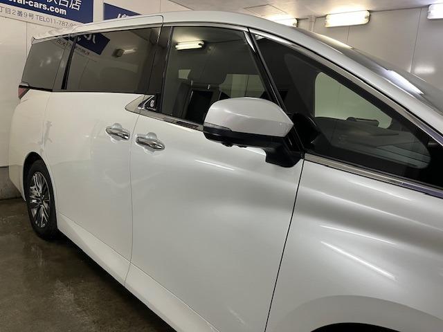 アルファード Z 本州仕入ワンオーナー 寒冷地仕様 左右独立ムーンルーフ デジタルインナーミラー 両側パワースライドドア パワーバックドア 純正ブラックレザーシート 純正18インチAW 新品TOYO製スタッドレスタイヤ(11枚目)