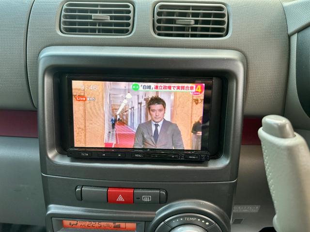 ピクシススペース X 4WD タイミングチェーン車 エンジンスターター フルセグテレビ Bluetooth DVD再生 ナビ スマートキー(20枚目)