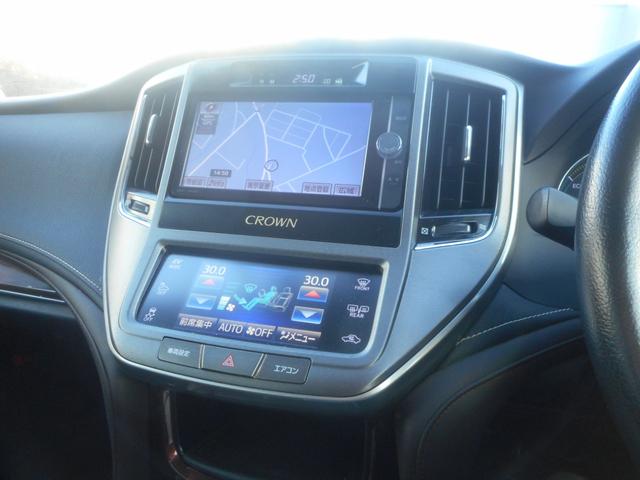 クラウンハイブリッド ロイヤル　Ｆｏｕｒ　４ＷＤ　ハイブリッド　ＨＩＤ　純正ナビ　ＴＶ　バックカメラ　ＥＴＣ　ＶＳＣ　法人ワンオーナー　シャーシーアンダーガード塗装施工済み（9枚目）