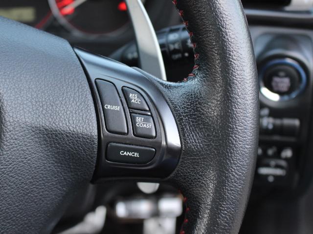 インプレッサ ＷＲＸ　ＳＴＩ　Ａライン　４ＷＤターボ　本州仕入れ　走行距離７．２万キロ　大型リアスポイラー　ＳＴＩサスペンション＆トランクスポイラー　ＳＴＩ１８ＡＷ　新品夏タイヤ　ナビＴＶ　バックカメラ　クルーズコントロール　パドルシフト（24枚目）