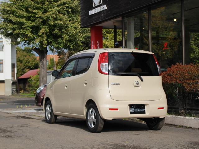 モコ E 走行距離4,300km 新品夏冬タイヤホイール付き ミルクティーベージュ ABS スマートキー ベンチシート 電動格納ミラー ドアバイザー 純正CDMDオーディオデッキ 取扱説明書 整備手帳 記録簿(8枚目)