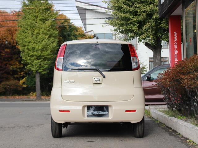 モコ E 走行距離4,300km 新品夏冬タイヤホイール付き ミルクティーベージュ ABS スマートキー ベンチシート 電動格納ミラー ドアバイザー 純正CDMDオーディオデッキ 取扱説明書 整備手帳 記録簿(9枚目)