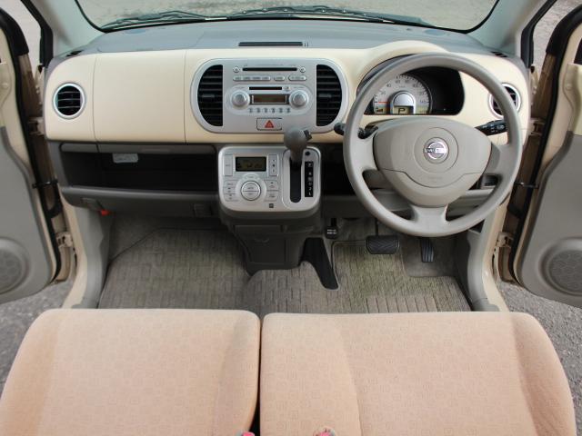 モコ E 走行距離4,300km 新品夏冬タイヤホイール付き ミルクティーベージュ ABS スマートキー ベンチシート 電動格納ミラー ドアバイザー 純正CDMDオーディオデッキ 取扱説明書 整備手帳 記録簿(16枚目)