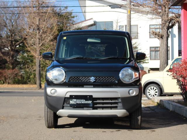 ハスラー Ａ　軽ＳＵＶ　４ＷＤ　５速マニュアル　本州仕入れ　走行距離３．４万キロ　１５インチＡＷ　クラリオンＣＤデッキ　シートヒーター（5枚目）