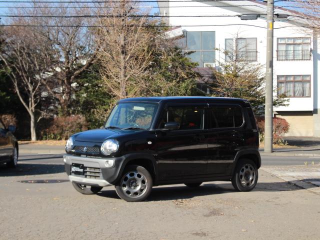ハスラー Ａ　軽ＳＵＶ　４ＷＤ　５速マニュアル　本州仕入れ　走行距離３．４万キロ　１５インチＡＷ　クラリオンＣＤデッキ　シートヒーター（6枚目）