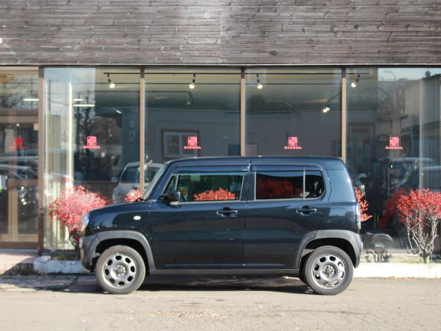ハスラー Ａ　軽ＳＵＶ　４ＷＤ　５速マニュアル　本州仕入れ　走行距離３．４万キロ　１５インチＡＷ　クラリオンＣＤデッキ　シートヒーター（7枚目）