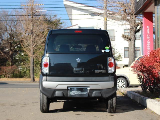 ハスラー Ａ　軽ＳＵＶ　４ＷＤ　５速マニュアル　本州仕入れ　走行距離３．４万キロ　１５インチＡＷ　クラリオンＣＤデッキ　シートヒーター（9枚目）