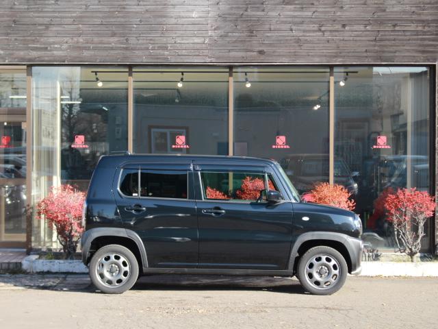 ハスラー Ａ　軽ＳＵＶ　４ＷＤ　５速マニュアル　本州仕入れ　走行距離３．４万キロ　１５インチＡＷ　クラリオンＣＤデッキ　シートヒーター（11枚目）