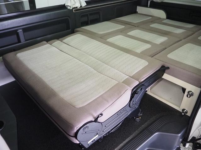 ハイエースワゴン 　キャンピング　トライアル　タイプＡ　　４ＷＤ　ＦＦヒーター　サブＢＴ　インバーター４００Ｗ　走行充電　網戸２枚　走行用リアヒーターリアクーラー　ナビ連動バックカメラ　前方ドラレコ　ＥＴＣ　パワスラ（31枚目）