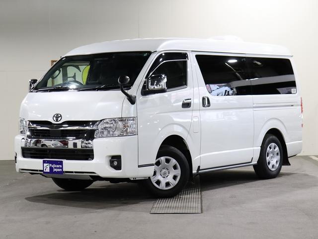 ハイエースワゴン 　キャンピング　ＦＯＣＳ　ＤＳ－Ｆ　４ＷＤ　ベバストＦＦヒーター　ツインサブバッテリー　インバーター１５００Ｗ　エンゲルＤＣ冷蔵庫　ＭＡＸＦＡＮ　フリップＤモニター　ナビ切替　ナビ連動　純正エンスタ（58枚目）