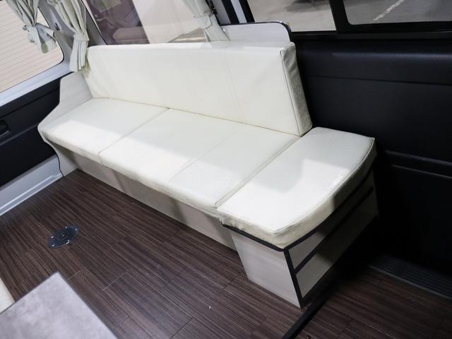 ハイエースワゴン キャンピング パスワゴン 4WD ベバストFFヒーター DCポータブル冷蔵庫 ツインサブバッテリー インバーター125W 19型TV 走行充電 排水ポリタンク10L 前後ドラレコ 社外エンスタ(29枚目)