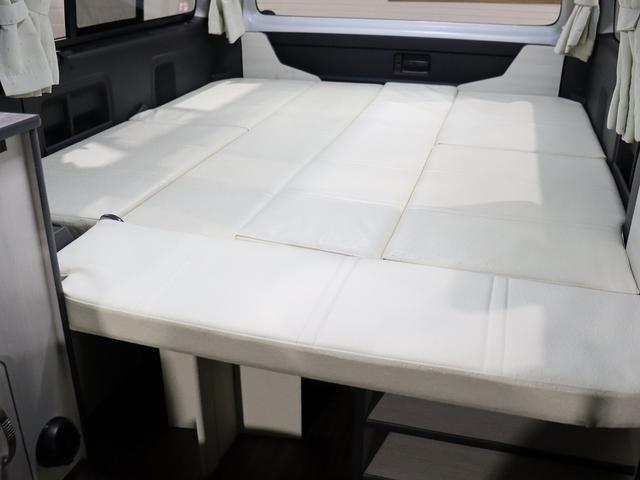 ハイエースワゴン キャンピング パスワゴン 4WD ベバストFFヒーター DCポータブル冷蔵庫 ツインサブバッテリー インバーター125W 19型TV 走行充電 排水ポリタンク10L 前後ドラレコ 社外エンスタ(40枚目)