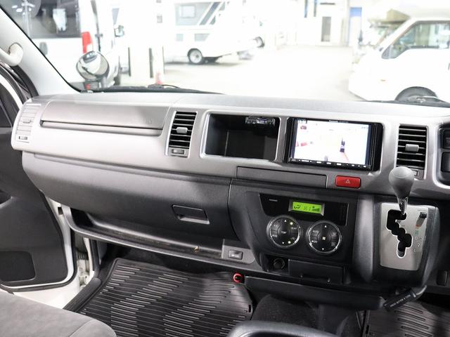 ハイエースワゴン キャンピング パスワゴン 4WD ベバストFFヒーター DCポータブル冷蔵庫 ツインサブバッテリー インバーター125W 19型TV 走行充電 排水ポリタンク10L 前後ドラレコ 社外エンスタ(79枚目)