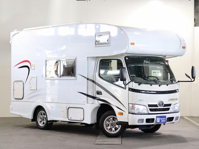 カムロード キャンピング グランド大地 4WD ベバストFFヒーター 家庭用エアコン サブバッテリー DC冷蔵庫 電子レンジ インバーター1500W MAXFAN ガゼルアンテナ Sオーニング 前後社外ショック(61枚目)