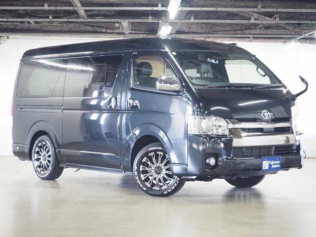 ハイエースバン 　キャンピング　ＯＭＣ　北斗　４ＷＤ　ベバストＦＦヒーター　ツインサブ　インバーター１５００Ｗ　電子レンジ　フレキシブルソーラーパネル　サイドオーニング　ポータブルトイレ　１９型ＴＶ　ナビ切替　ナビ連動（72枚目）