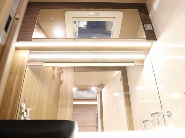 デュカト キャンピング モービルヴェッタ Kヨット テクノライン86 新車モデル ソーラーパネル トルマFFヒーターボイラー(燃料式) DC冷蔵庫 大容量給排水タンク カセットトイレ シャワールーム 8速AT(41枚目)