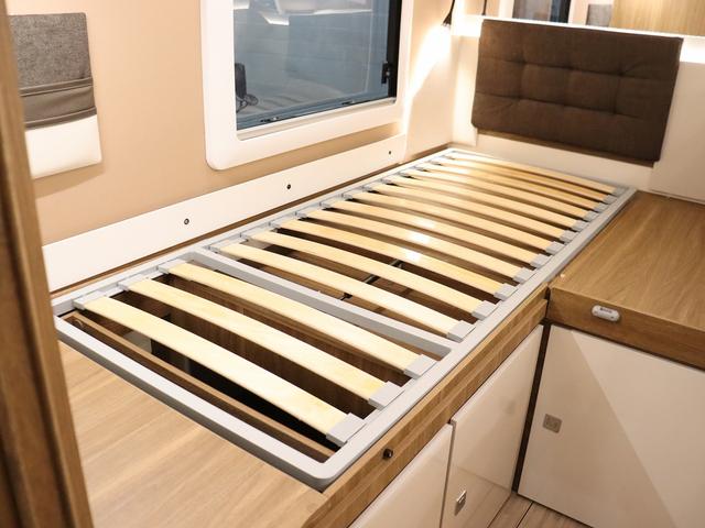 デュカト キャンピング モービルヴェッタ Kヨット テクノライン86 新車モデル ソーラーパネル トルマFFヒーターボイラー(燃料式) DC冷蔵庫 大容量給排水タンク カセットトイレ シャワールーム 8速AT(62枚目)