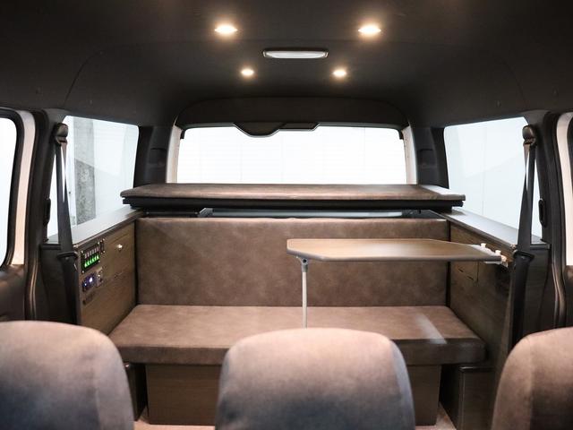 ハイエースバン 　キャンピング　インディアンキャンパー　オリジナル　４ＷＤ　サブＢＴ　インバーター１５００　走行充電　ダークプライムＩＩ　デジタル電圧計　両側パワスラ　走行用リアヒータークーラー　デジタルインナーミラー（2枚目）